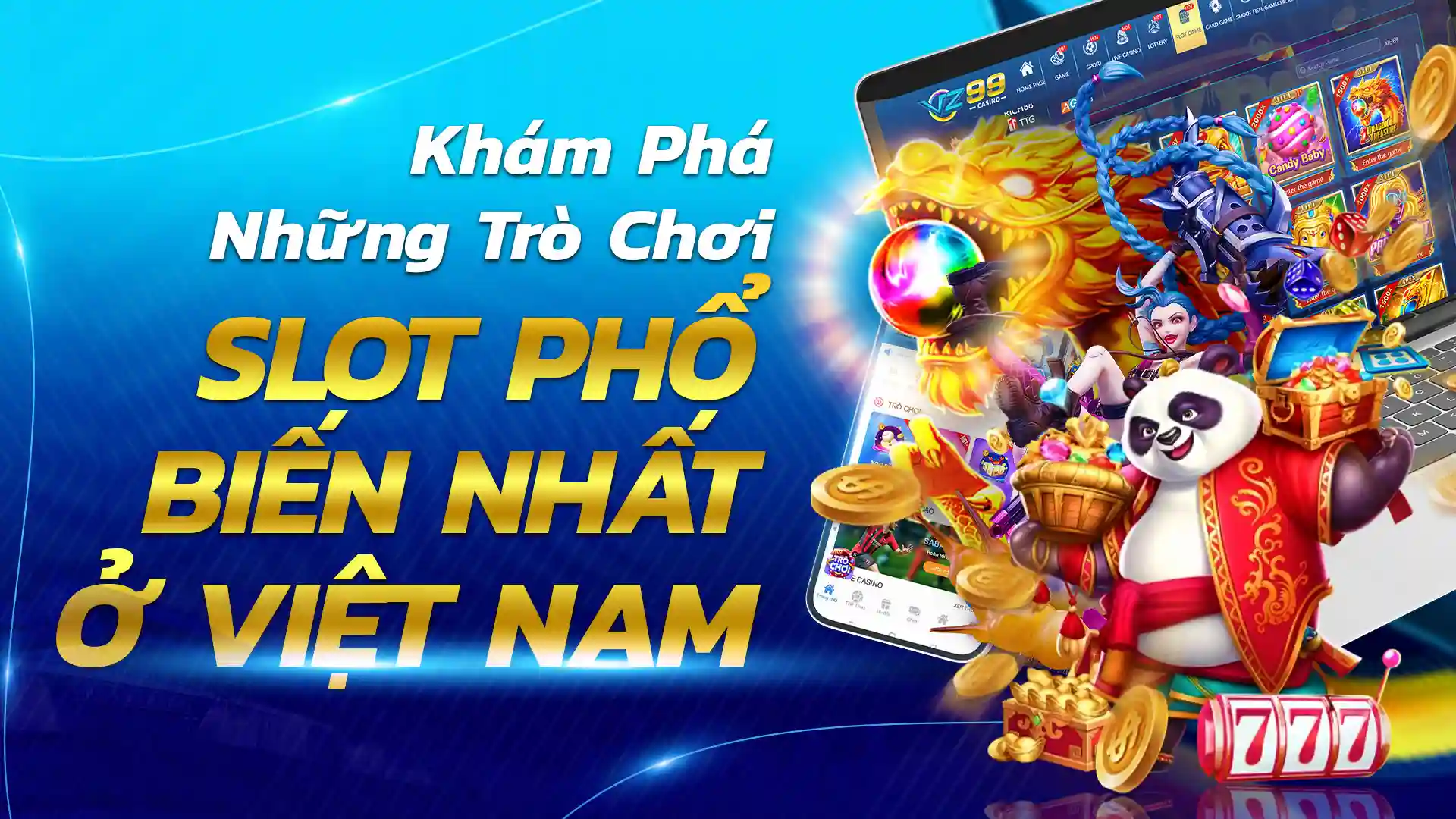 Trò chơi slot phổ biến